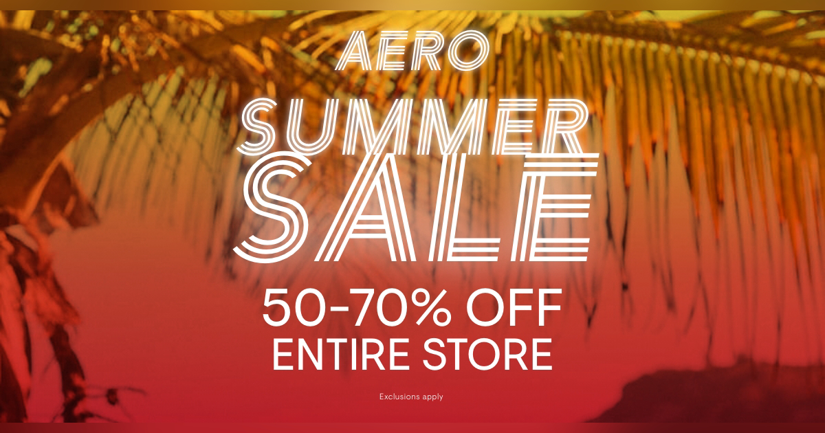 AERO 50-70% OFF Sale! icon