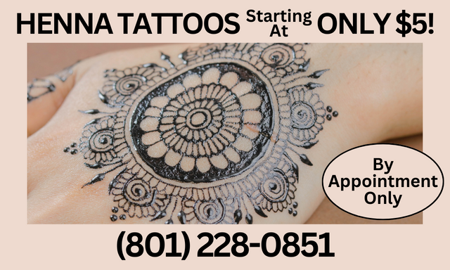 Henna Tattoos Starting at $5 icon
