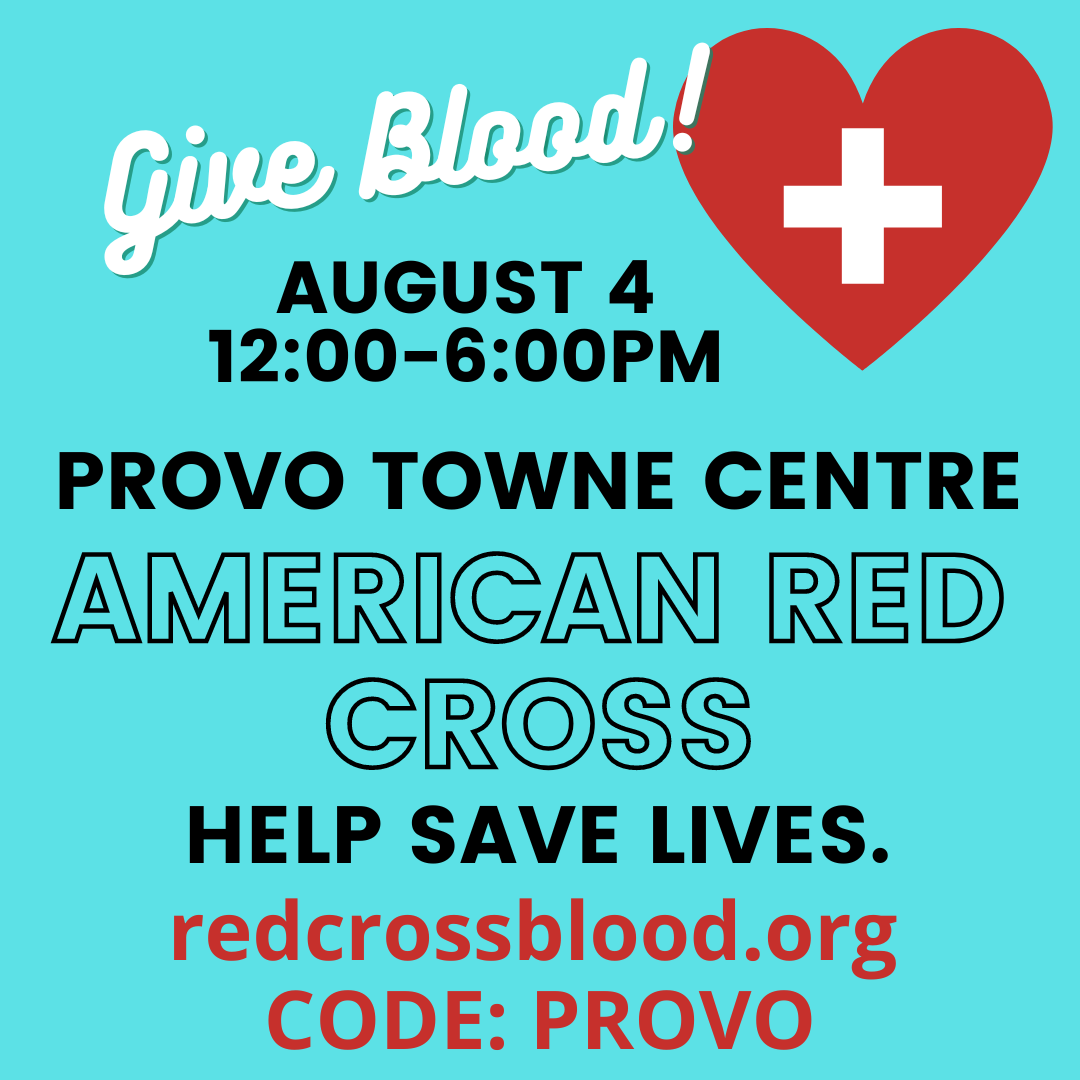 American Red Cross Blood Drive Provo Towne Centre American Red Cross Blood Drive Provo Towne Centre