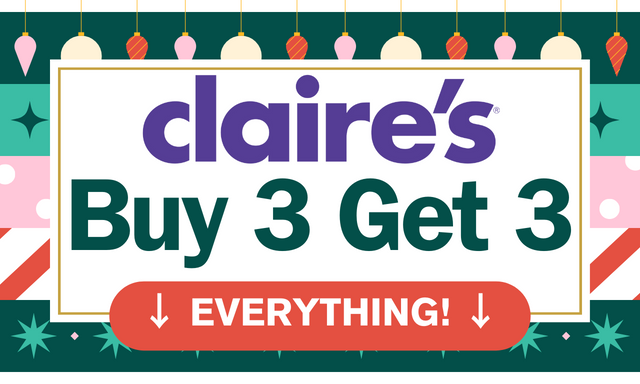 Claire’s BOGO – All Inventory on Sale! icon