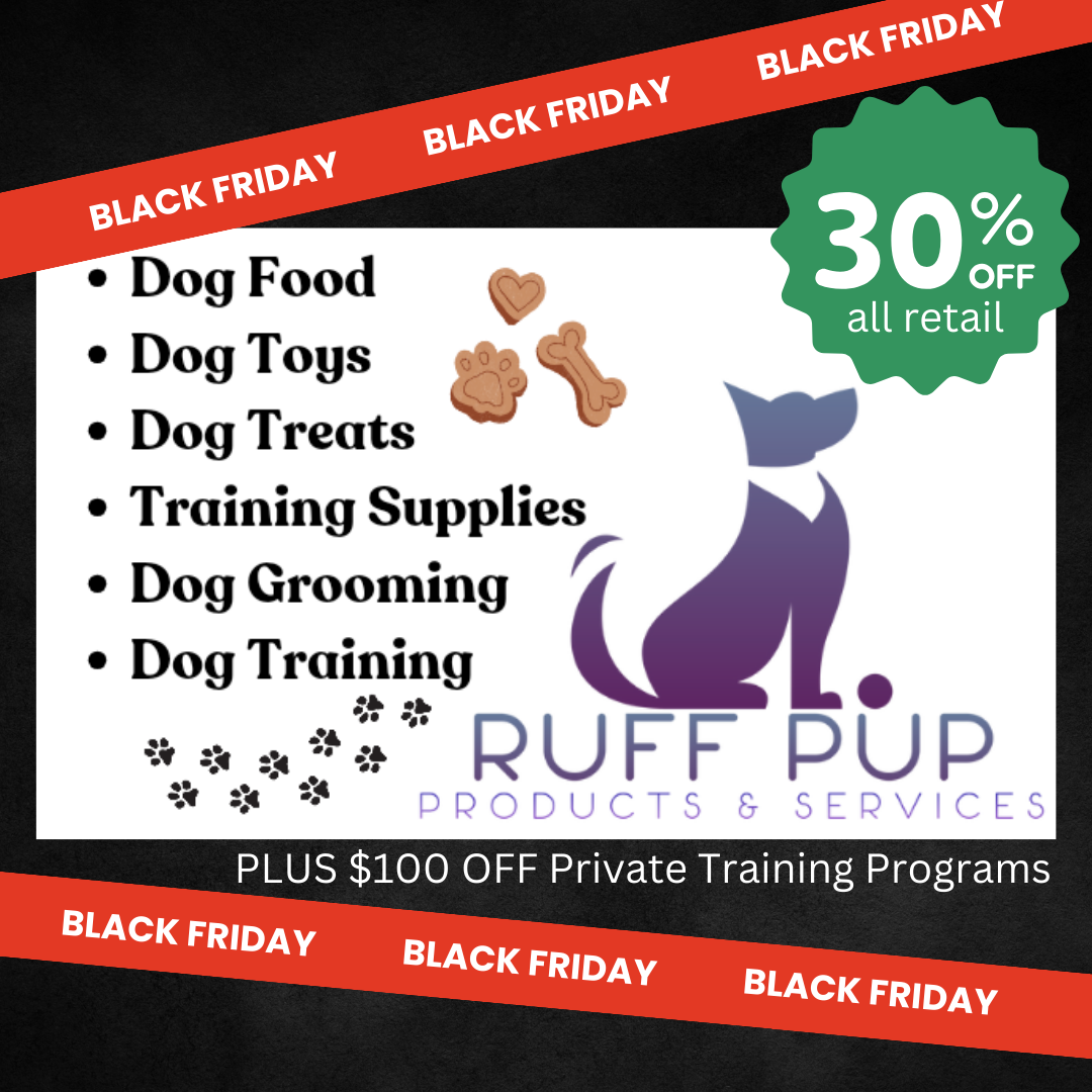 RUFF PUP – 30% Off All Retail icon