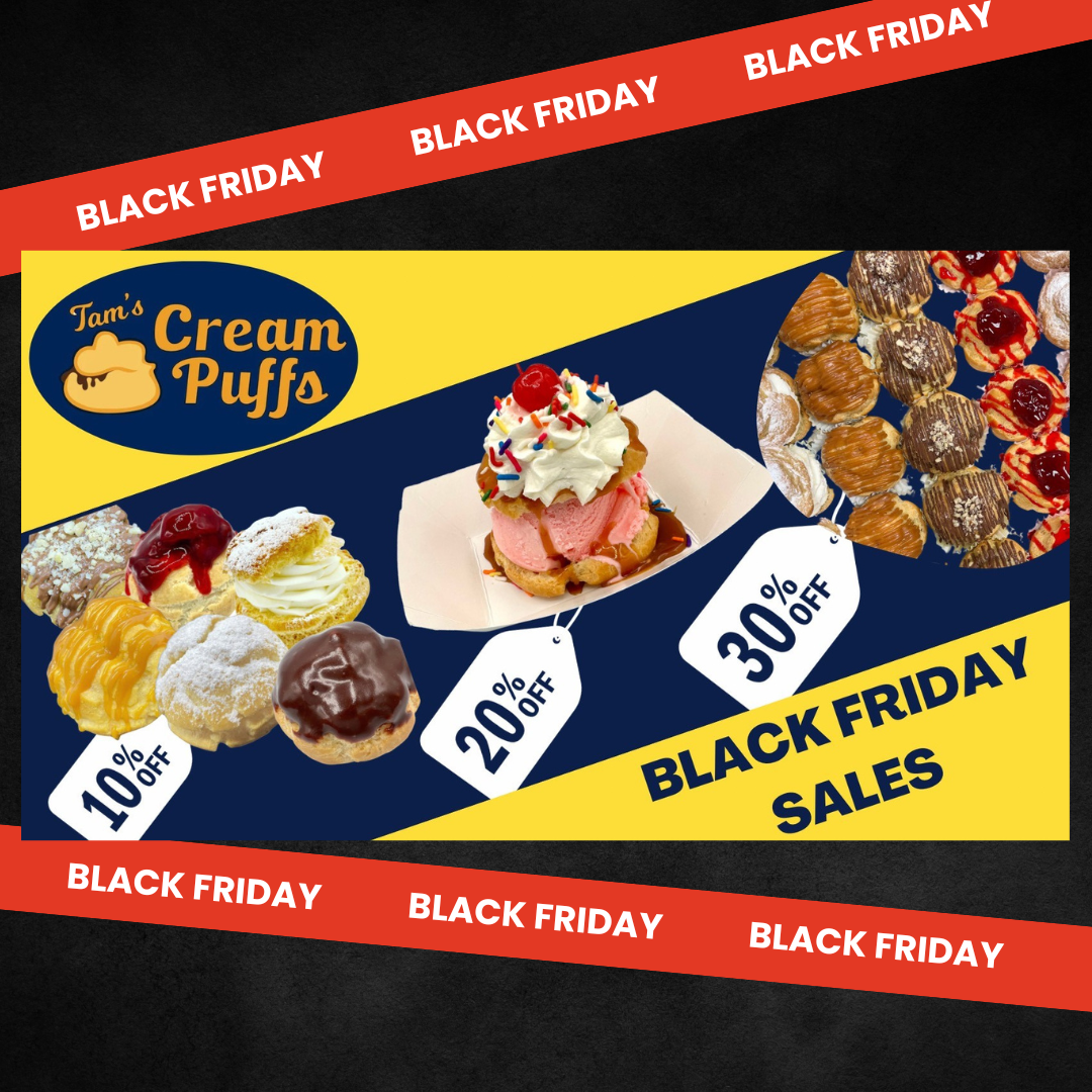 Up To 30% OFF at Tam’s Cream Puff’s icon