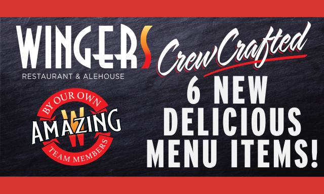 6 New Menu Items – at Wingers! icon