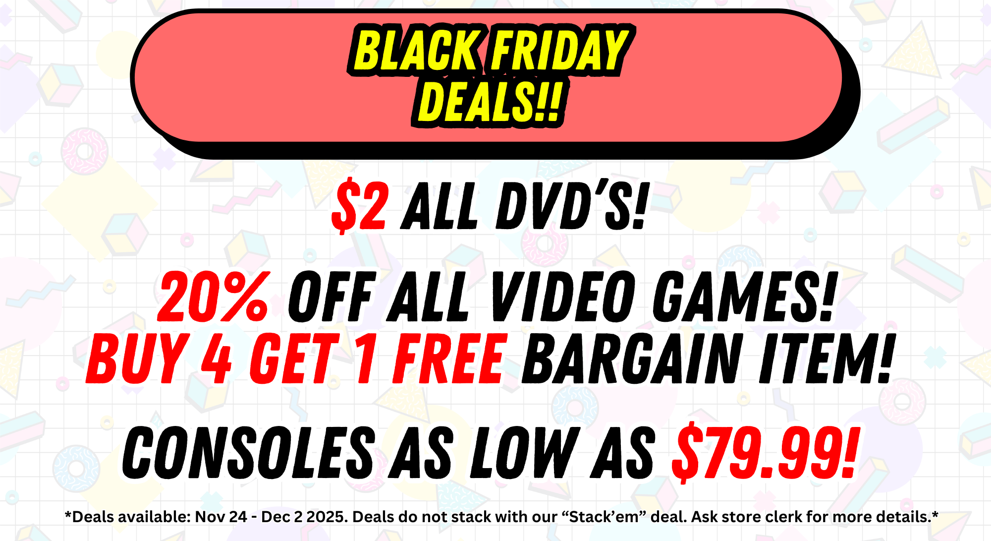 Retro Replay Black Friday Exclusive Deals icon