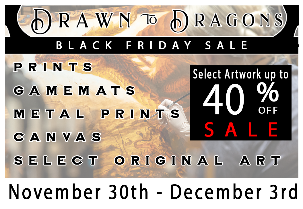 Drawn To Dragons Black Friday Sale icon